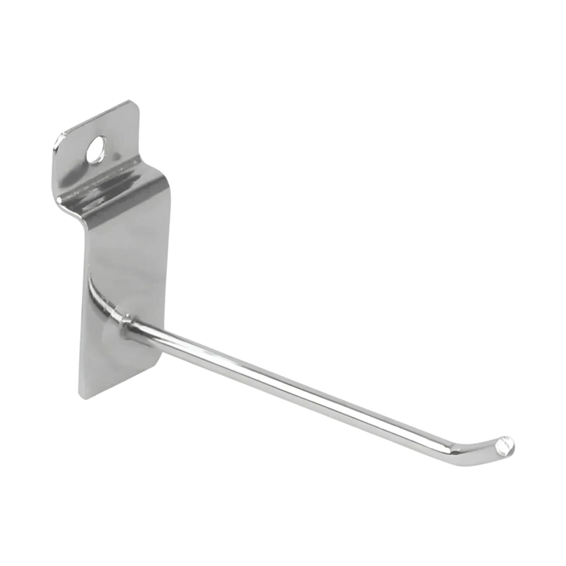 PACK 100 GANCHOS GANCERAS PANEL RANURADO 15 CM - 2