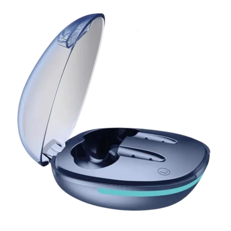 AUDIFONOS BLUETOOTH PORTATIL GAME-X BAJA LATENCIA BLIK 3 WATT AZUL - 4