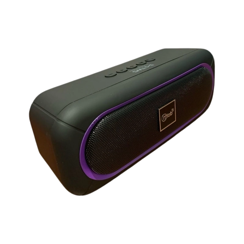 PARLANTE MINI BLUETOOTH PORTATIL MLAB 20 WATT NEGRO - 2