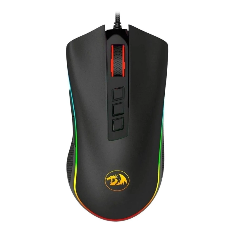 MOUSE GAMER PROFESIONAL RGB REDRAGON 10000 DPI NEGRO - 1