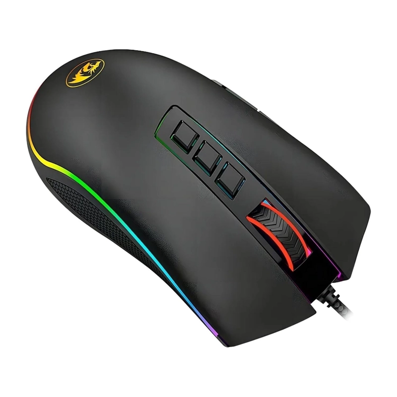 MOUSE GAMER PROFESIONAL RGB REDRAGON 10000 DPI NEGRO - 5