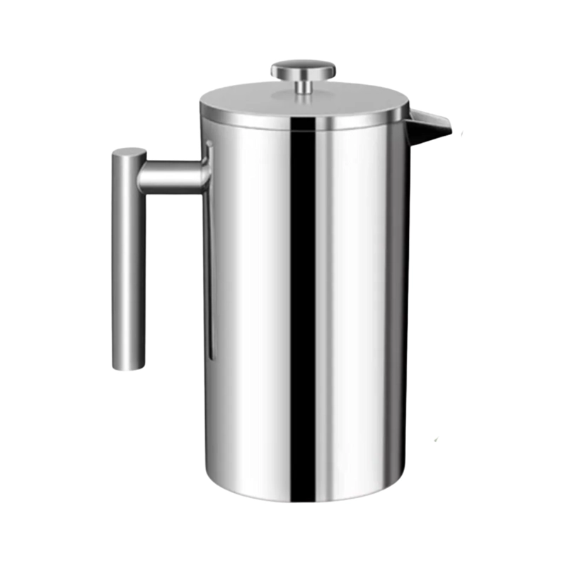 CAFETERA PRENSA FRANCESA ACERO INOXIDABLE 800 ML - 1