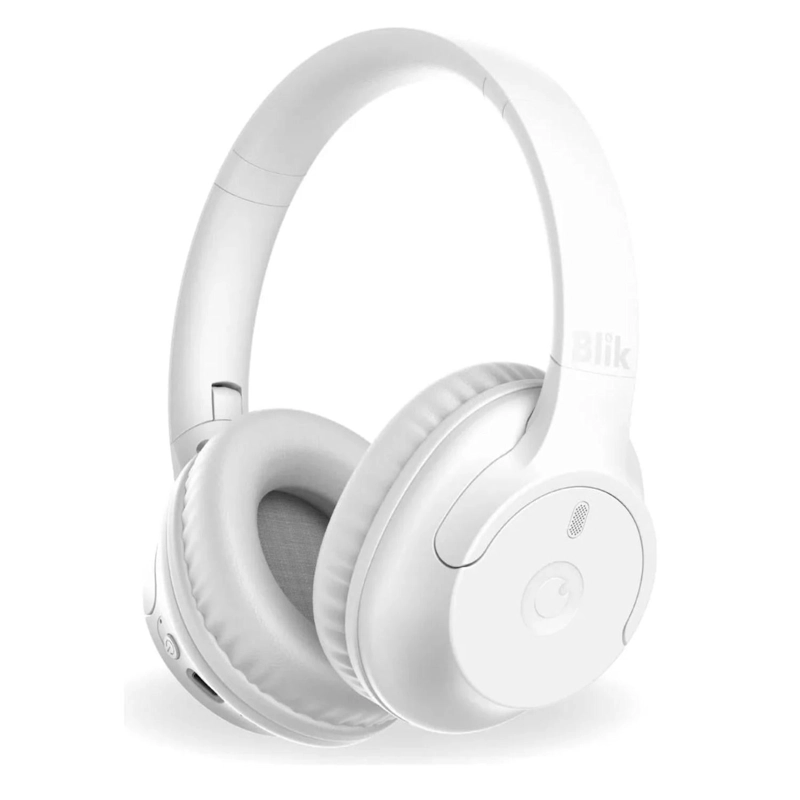 AUDIFONOS INALAMBRICOS BLUETOOTH BLIK SOUL 20 WATT BLANCO - 1