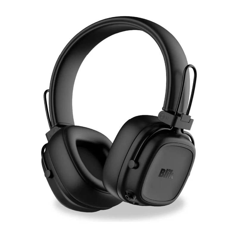 AUDIFONOS INALAMBRICOS BLUETOOTH BLIK FEEL 30 WATT NEGRO - 1