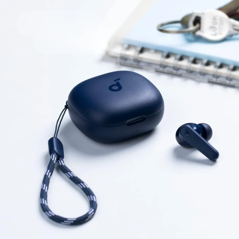 AUDIFONOS BLUETOOTH CANCELACION RUIDO IN-EAR AZUL - 5