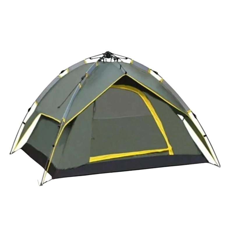 CARPA 4 PERSONAS AUTOMATICA DOBLE CAPA 2.1X2.1X1.5 MTS VERDE - 1