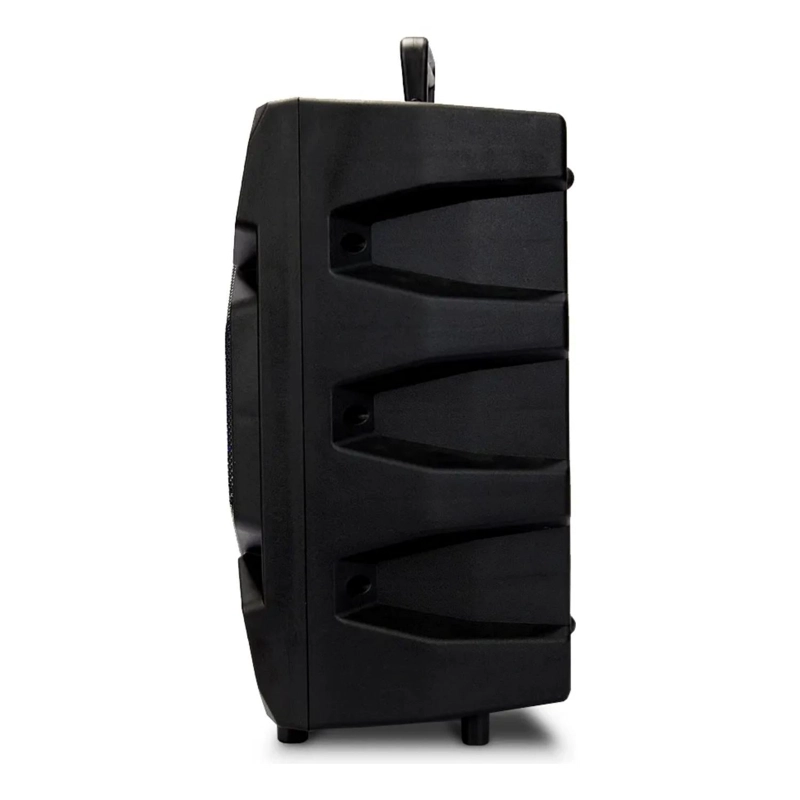 PARLANTE BLUETOOTH PORTATIL MICROFONO MASTER-G 20 WATT NEGRO - 3