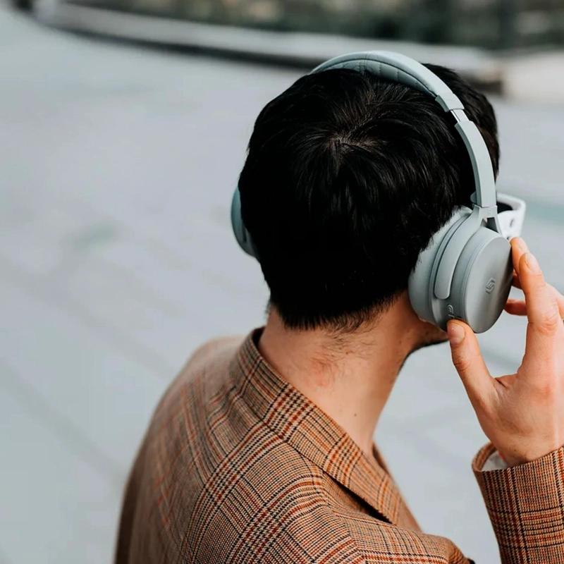 AUDIFONOS INALAMBRICOS BLUETOOTH SLEVE EVO 2GEN GRIS - 5