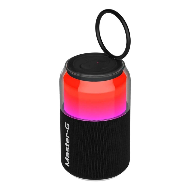 PARLANTE BLUETOOTH PORTATIL LED SPLASH MASTER-G 5 WATT NEGRO - 2