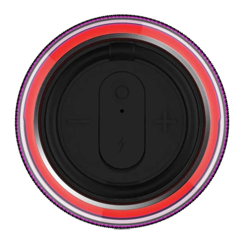 PARLANTE BLUETOOTH PORTATIL LED SPLASH MASTER-G 5 WATT NEGRO - 3