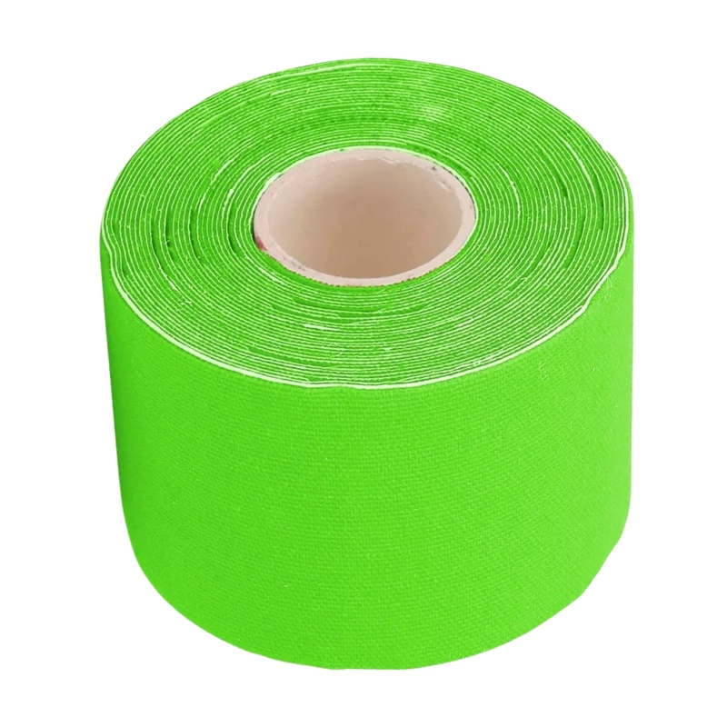 CINTA KINESIOLOGICA APOYO PARCHE MUSCULAR 5 CM X 5 MTS VERDE - 2