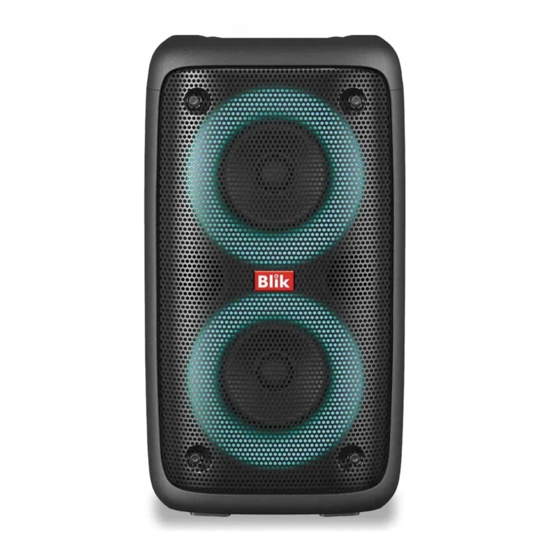 PARLANTE KARAOKE BLUETOOTH PORTATIL BLIK VOICE 3 MICROFONO 10 WATT NEGRO - 2