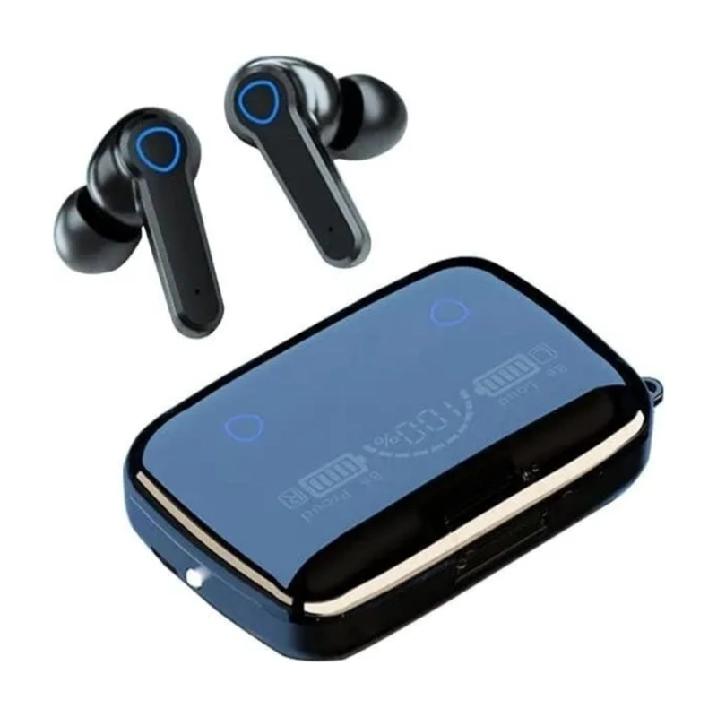 AUDIFONOS BLUETOOTH PANTALLA LED MANOS LIBRES 3 WATT NEGRO - 2