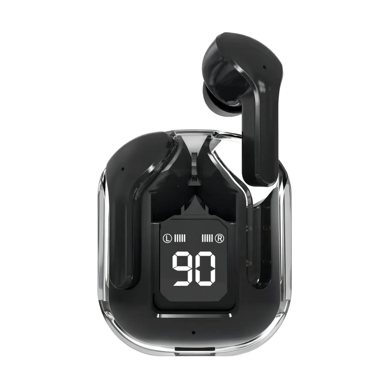 AUDIFONOS INALAMBRICOS BLUETOOTH PANTALLA LED 6 WATT NEGRO - 3