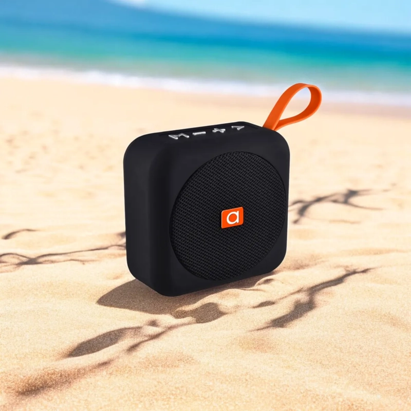 PARLANTE MINI BLUETOOTH PORTATIL AUDIOLAB 3 WATT NEGRO - 5