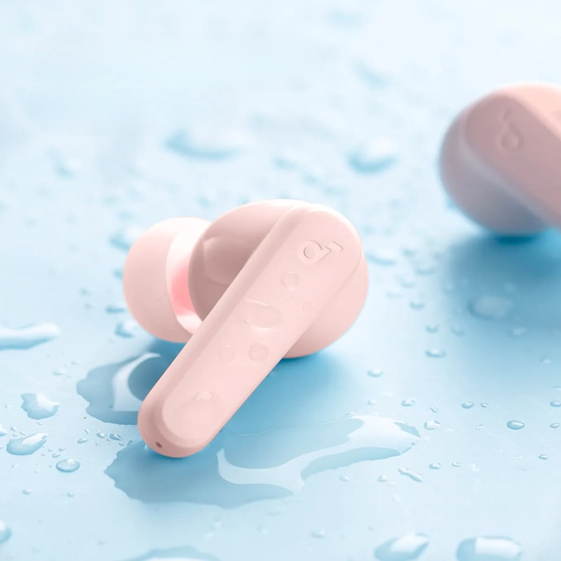 AUDIFONOS BLUETOOTH CANCELACION RUIDO IN-EAR ROSADO - 4