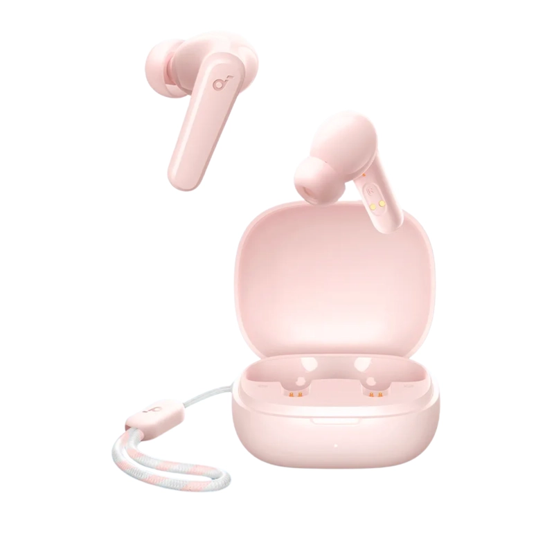 AUDIFONOS BLUETOOTH CANCELACION RUIDO IN-EAR ROSADO - 5