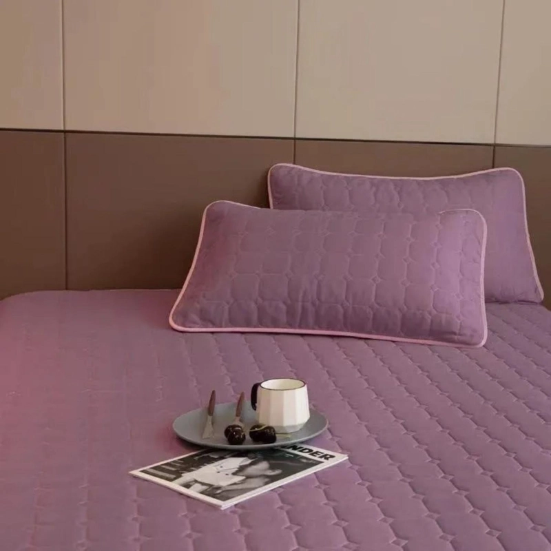 CUBRECAMA COBERTOR KING 2 FUNDAS 250X270 CM LILA - 4