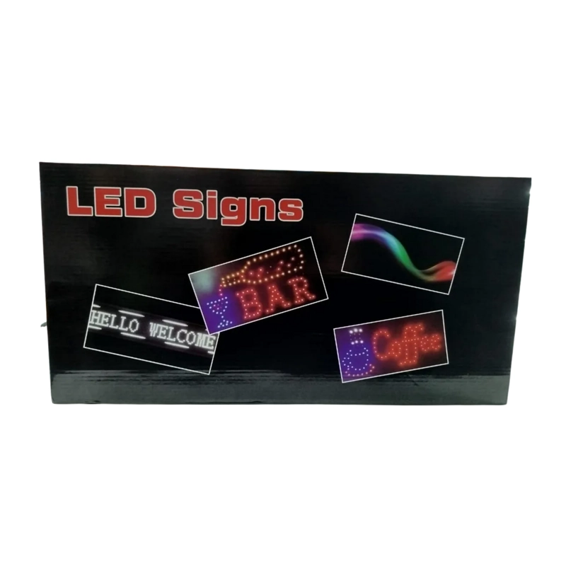 LETRERO LUZ LED 25X40 CM 1100 WATT BAZAR - 2