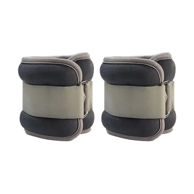 PESAS DEPORTIVAS TOBILLOS MUÑECA 4 KG GRIS - 3