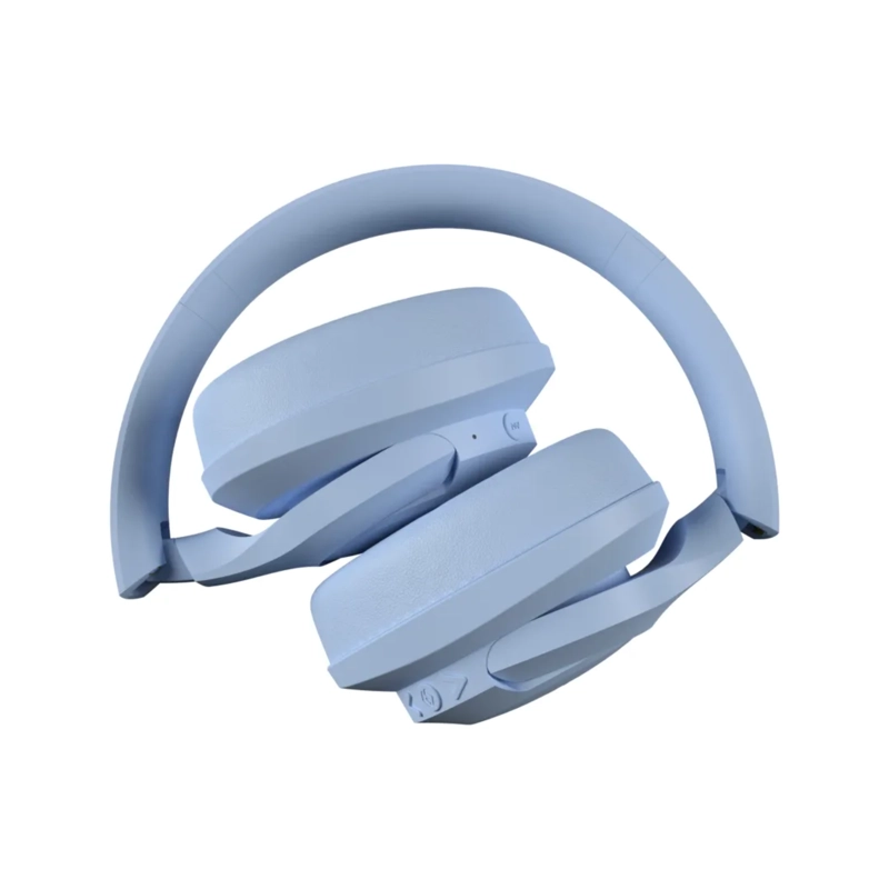 AUDIFONOS BLUETOOTH CANCELACION RUIDO INALAMBRICOS ANC CELESTE - 4