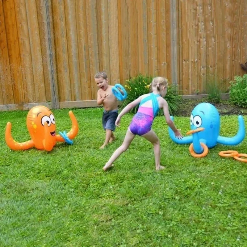 PULPO ROCIADOR AGUA INFLABLE INFANTIL - 4