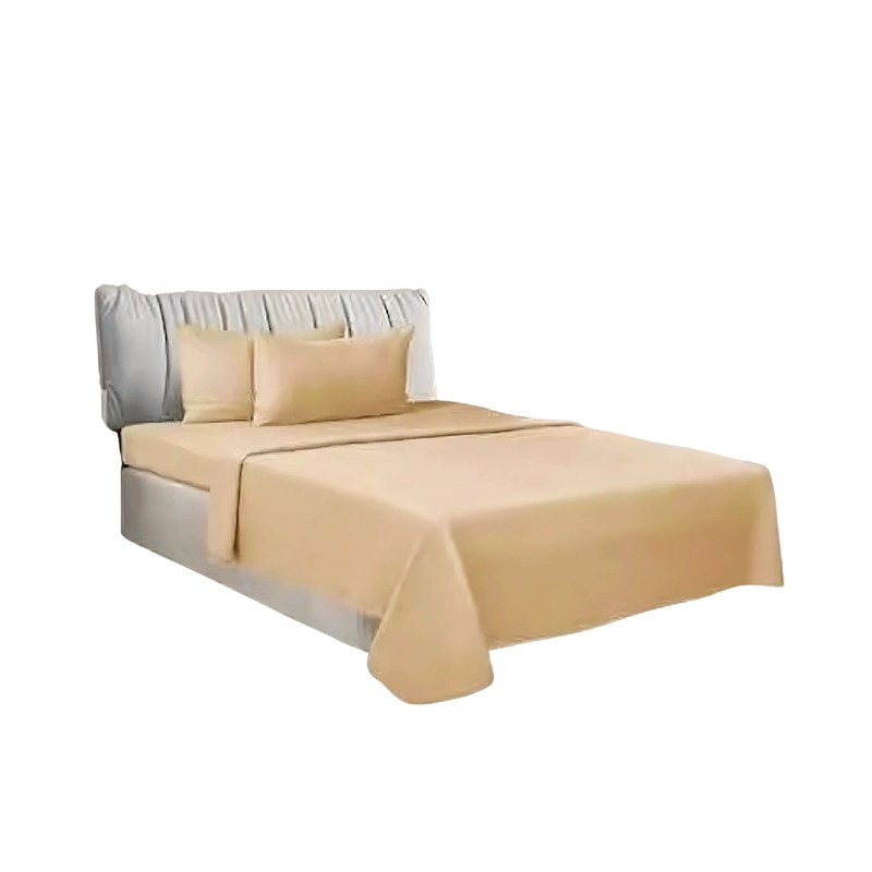 SABANAS 2 PLAZAS 4 PIEZAS POLAR 144 HILOS BEIGE - 3