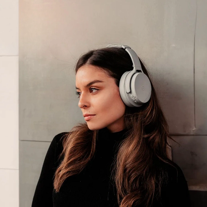 AUDIFONOS INALAMBRICOS BLUETOOTH SLEVE EVO 2GEN VIOLETA - 5