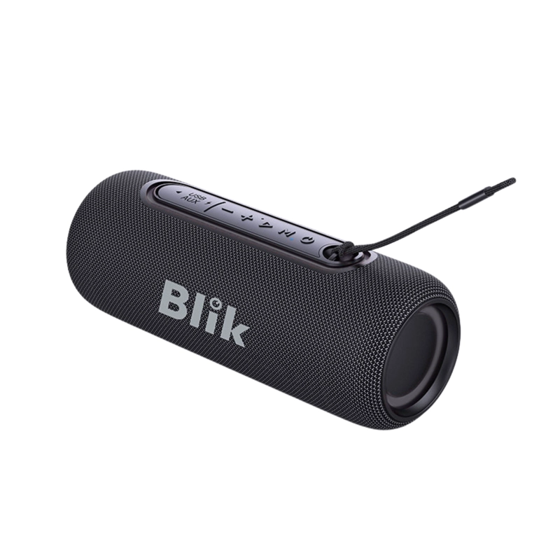 PARLANTE BLUETOOTH PORTATIL LIGERO BLICK 10 WATT NEGRO - 3