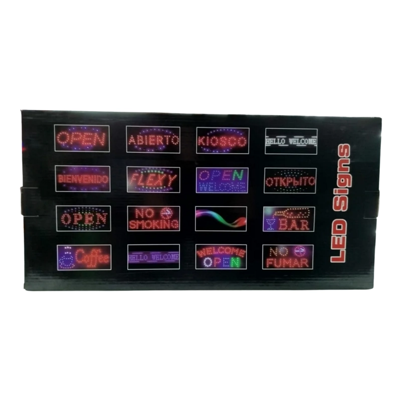 LETRERO LUZ LED 25X40 CM 1100 WATT TATUAJE - 4