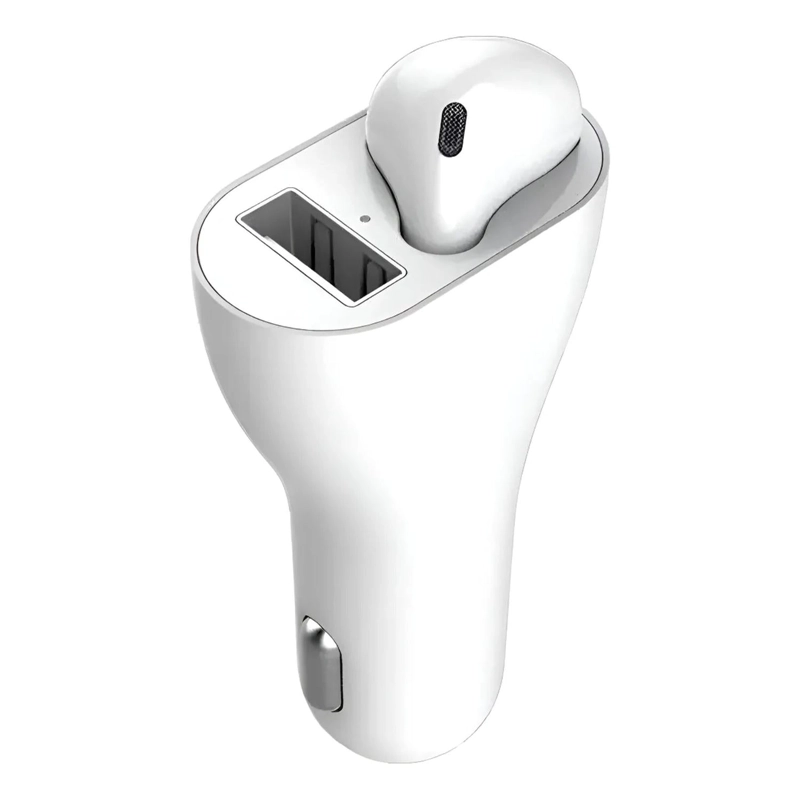AUDIFONOS CARGADOR COCHE BLUETOOTH USB - 1
