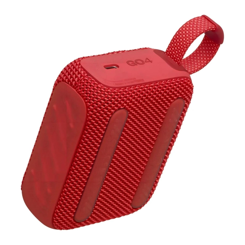 PARLANTE BLUETOOTH PORTATIL JBL PRUEBA AGUA 4.2 WATT ROJO - 4