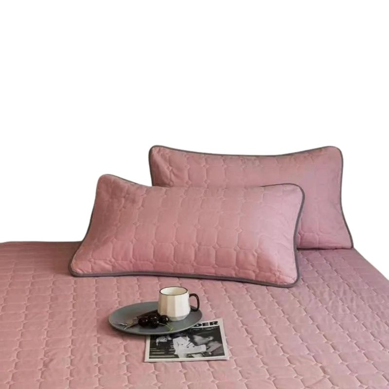 CUBRECAMA COBERTOR KING 2 FUNDAS 250X270 CM ROSADO - 2