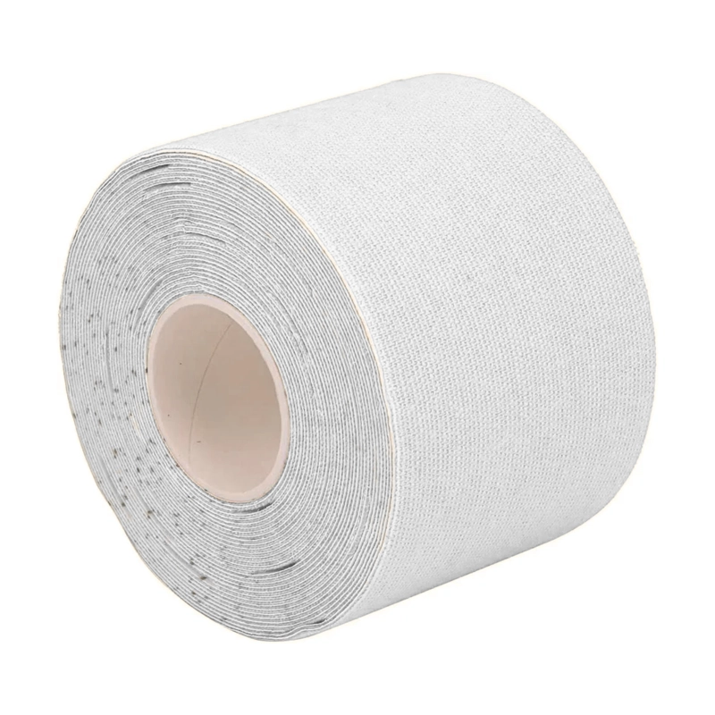 CINTA KINESIOLOGICA APOYO PARCHE MUSCULAR 5 CM X 5 MTS BLANCO - 1