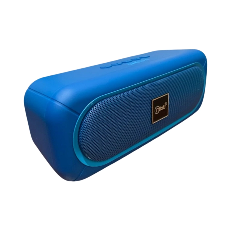 PARLANTE MINI BLUETOOTH PORTATIL MLAB 20 WATT AZUL - 2