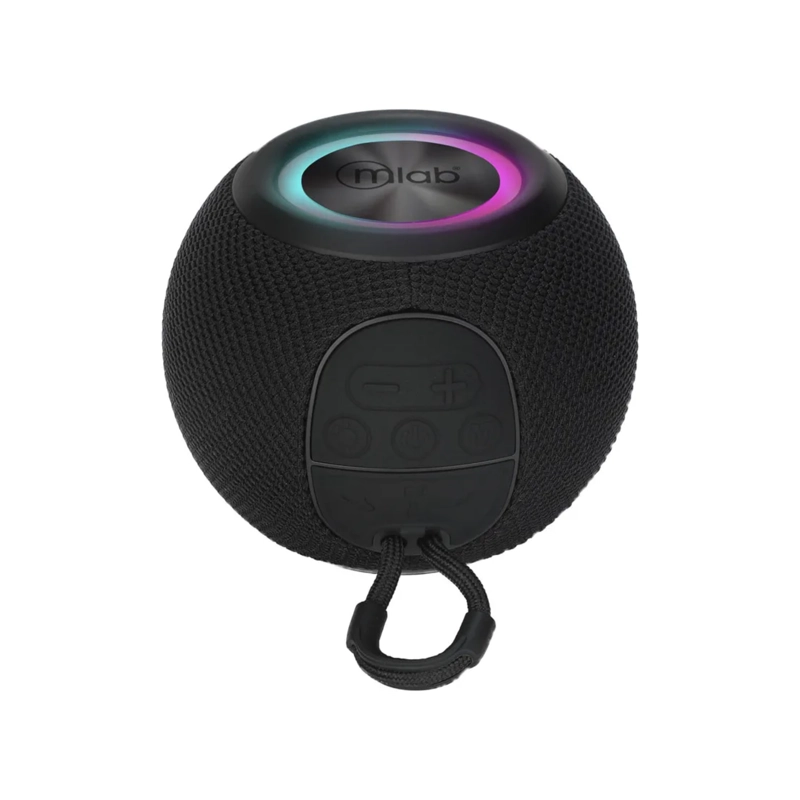 PARLANTE MINI BLUETOOTH RECARGABLE PORTATIL MLAB 5 WATT NEGRO - 1