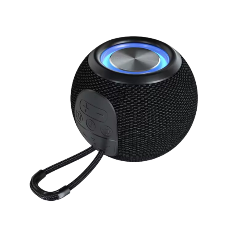 PARLANTE MINI BLUETOOTH RECARGABLE PORTATIL MLAB 5 WATT NEGRO - 2