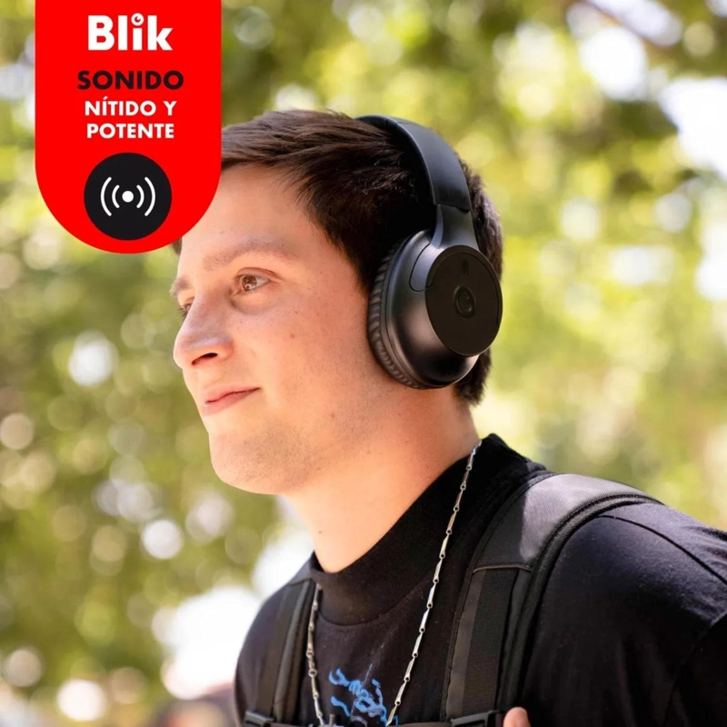 AUDIFONOS INALAMBRICOS BLUETOOTH BLIK SOUL 20 WATT VERDE - 3