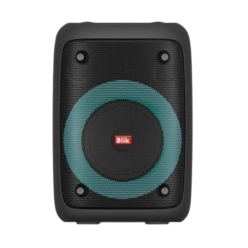 PARLANTE KARAOKE BLUETOOTH PORTATIL BLINK VOICE MICROFONO 10 WATT NEGRO - 3