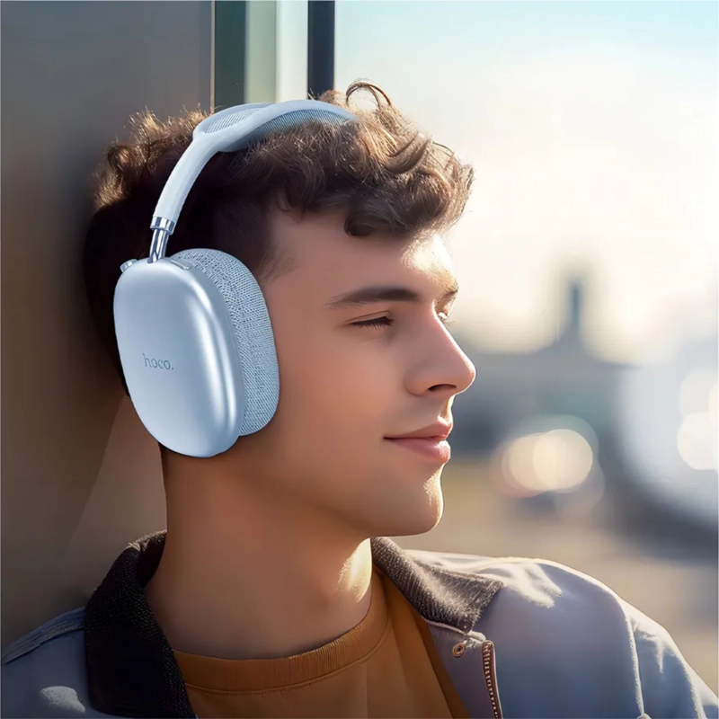 AUDIFONOS BLUETOOTH INALAMBRICOS HOCO AZUL - 5