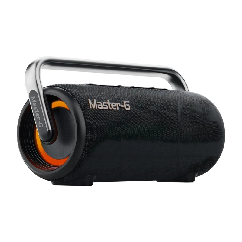 PARLANTE MINI BLUETOOTH PORTATIL MASTER-G 60 WATT NEGRO - 1