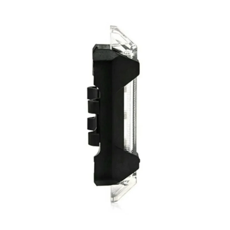LUZ LED RECARGABLE BICICLETA 7.5X3.2 CM BLANCO - 2