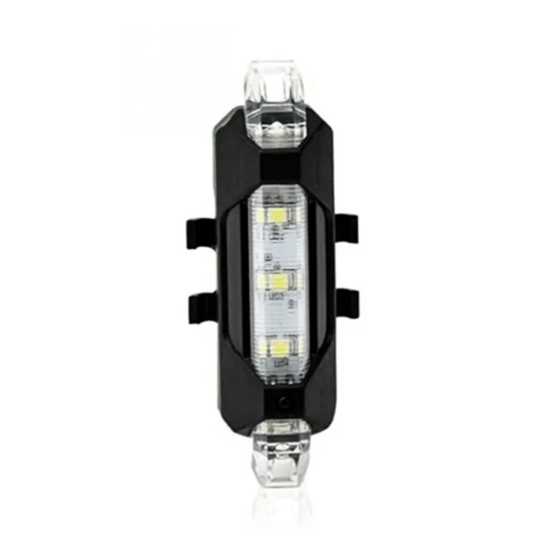 LUZ LED RECARGABLE BICICLETA 7.5X3.2 CM BLANCO - 3