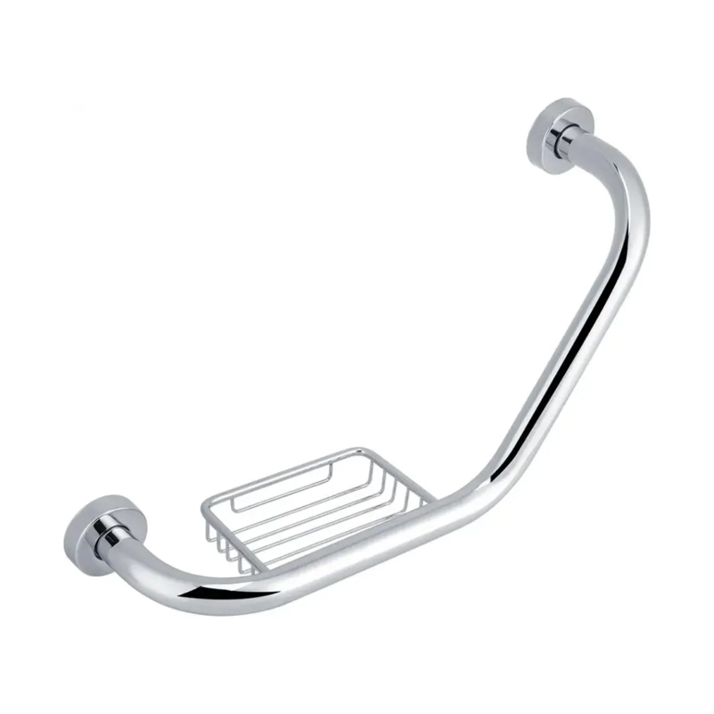 AGARRADERA SEGURIDAD MANILLA BAÑO 135 CM PLATEADO - 1