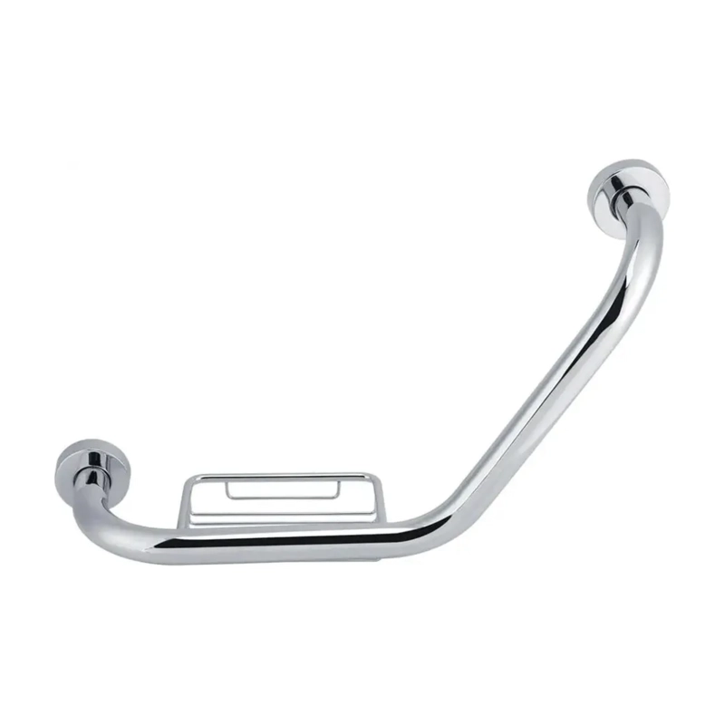AGARRADERA SEGURIDAD MANILLA BAÑO 135 CM PLATEADO - 2