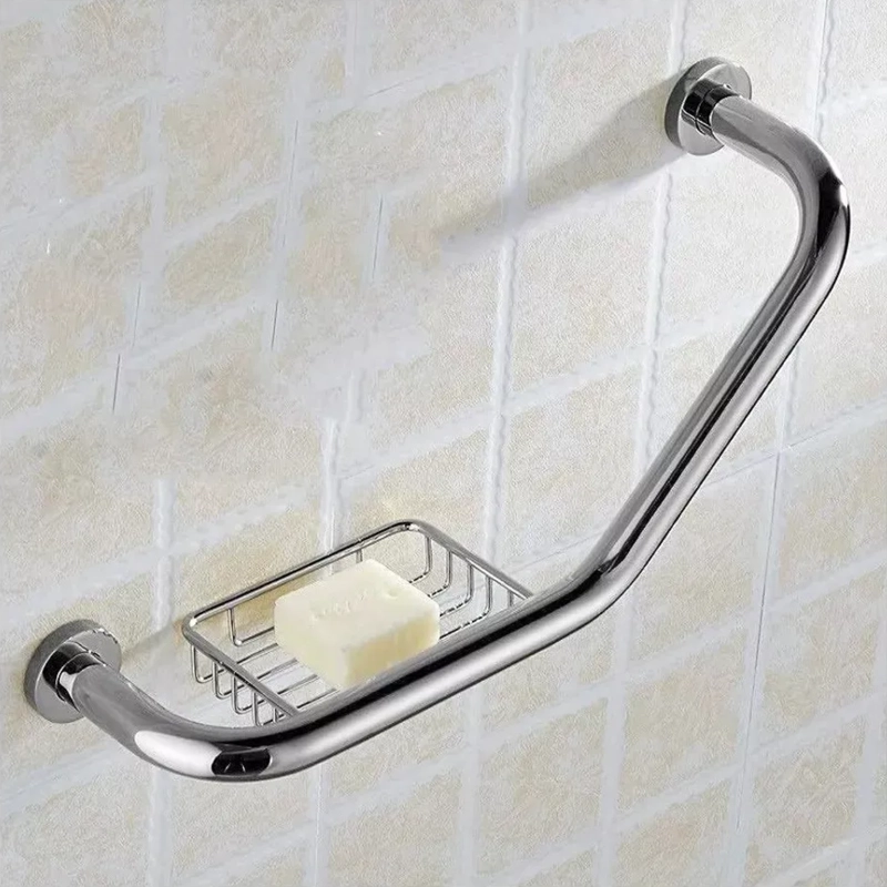 AGARRADERA SEGURIDAD MANILLA BAÑO 135 CM PLATEADO - 6