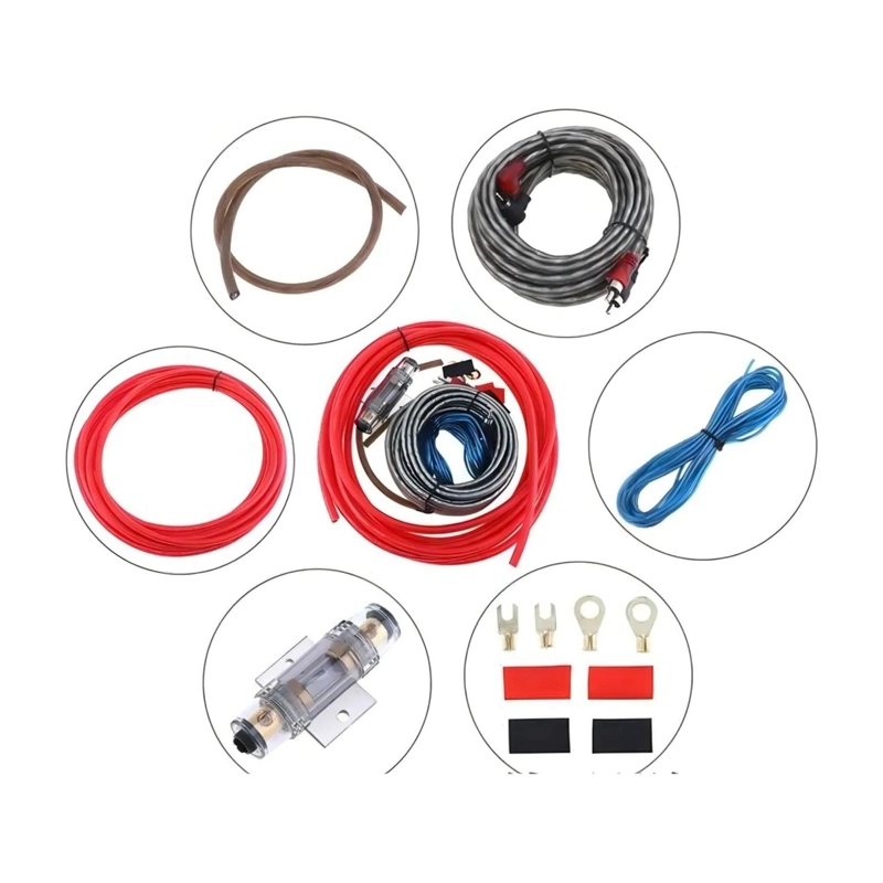 KIT CABLES AMPLIFICADORES SUBWOOFERS 1000 WATT - 3