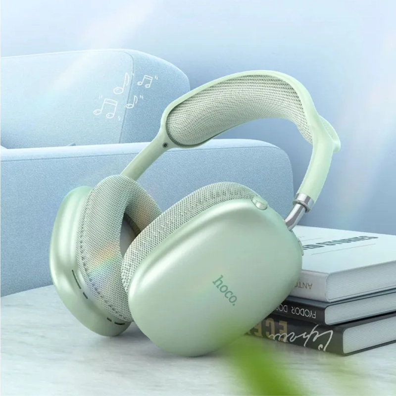 AUDIFONOS BLUETOOTH INALAMBRICOS HOCO VERDE - 4