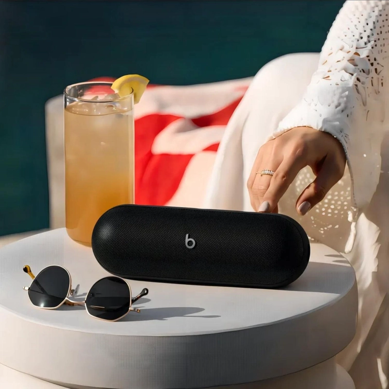 PARLANTE PORTATIL BLUETOOTH BEATS PILL IMPERMEABLE 10 WATT NEGRO - 5