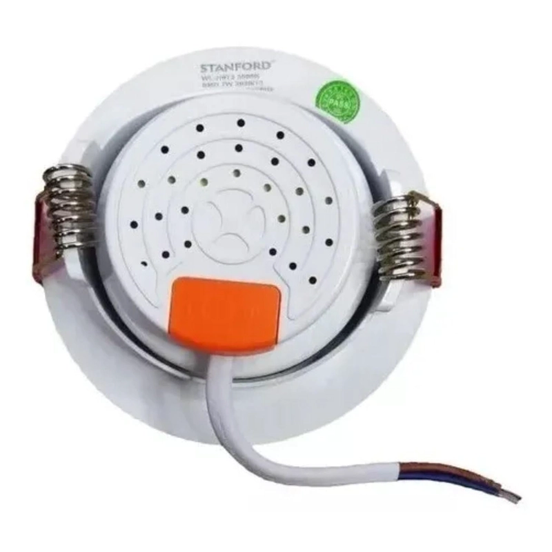 PACK 5 FOCOS LED EMBUTIDO ORIENTABLE LUZ CALIDA 7 WATT - 3